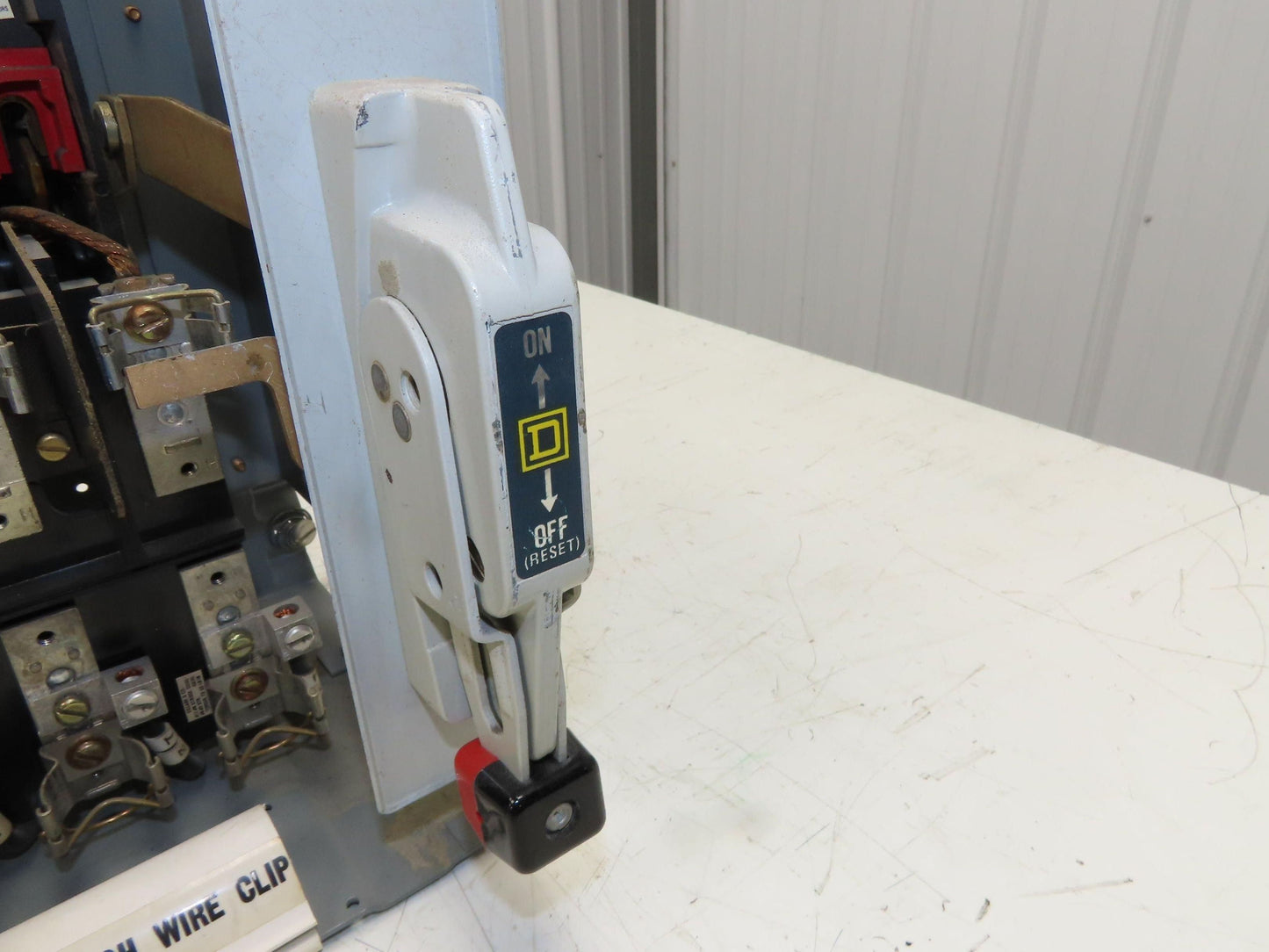 Square D 8998 MCC Bucket Motor Starter 25Hp Size 2 Fused Disconnect 3 Pole 600V