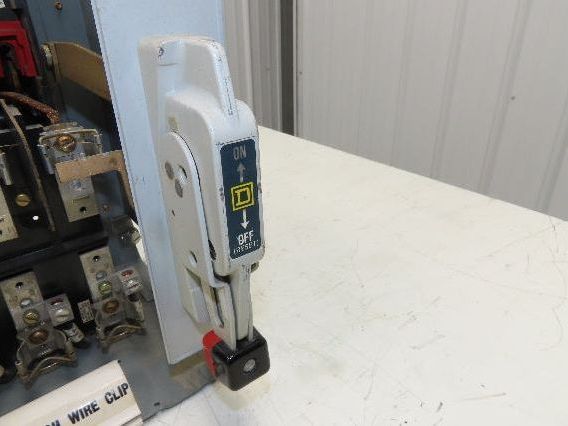 Square D 8998 MCC Bucket Motor Starter 25Hp Size 2 Fused Disconnect 3 Pole 600V
