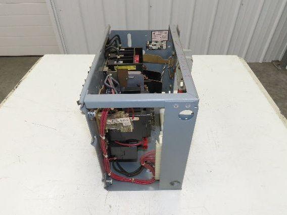 Square D 8998 MCC Bucket Motor Starter 10Hp Size 1 Fused Disconnect 3 Pole 600V