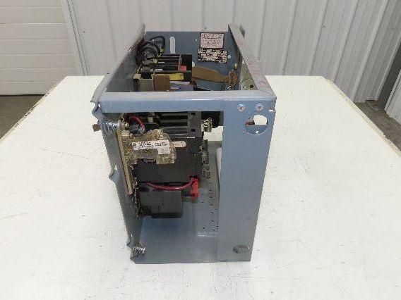 Square D 8998 MCC Bucket Motor Starter 10Hp Size 1 Fused Disconnect 3 Pole 600V