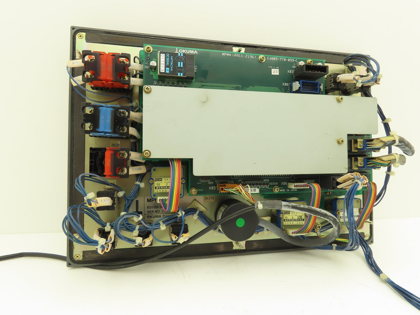 Okuma MPN7000M-S Operator Control Panel E0105-566-103-3