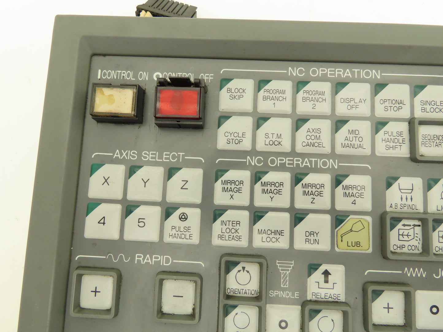Okuma MPN7000M-S Operator Control Panel E0105-566-103-3