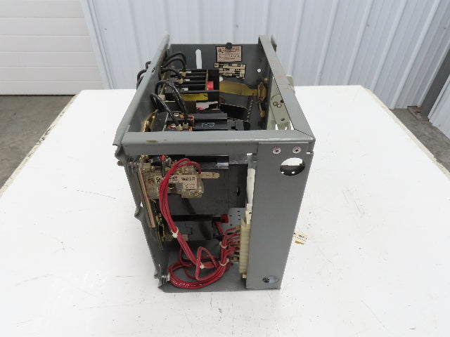 Square D 8998 MCC Bucket Motor Starter 25Hp Size 2 Fused Disconnect 3 Pole 600V