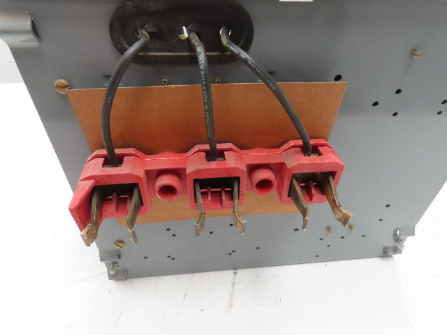 Square D 8998 MCC Bucket Motor Starter 25Hp Size 2 Fused Disconnect 3 Pole 600V