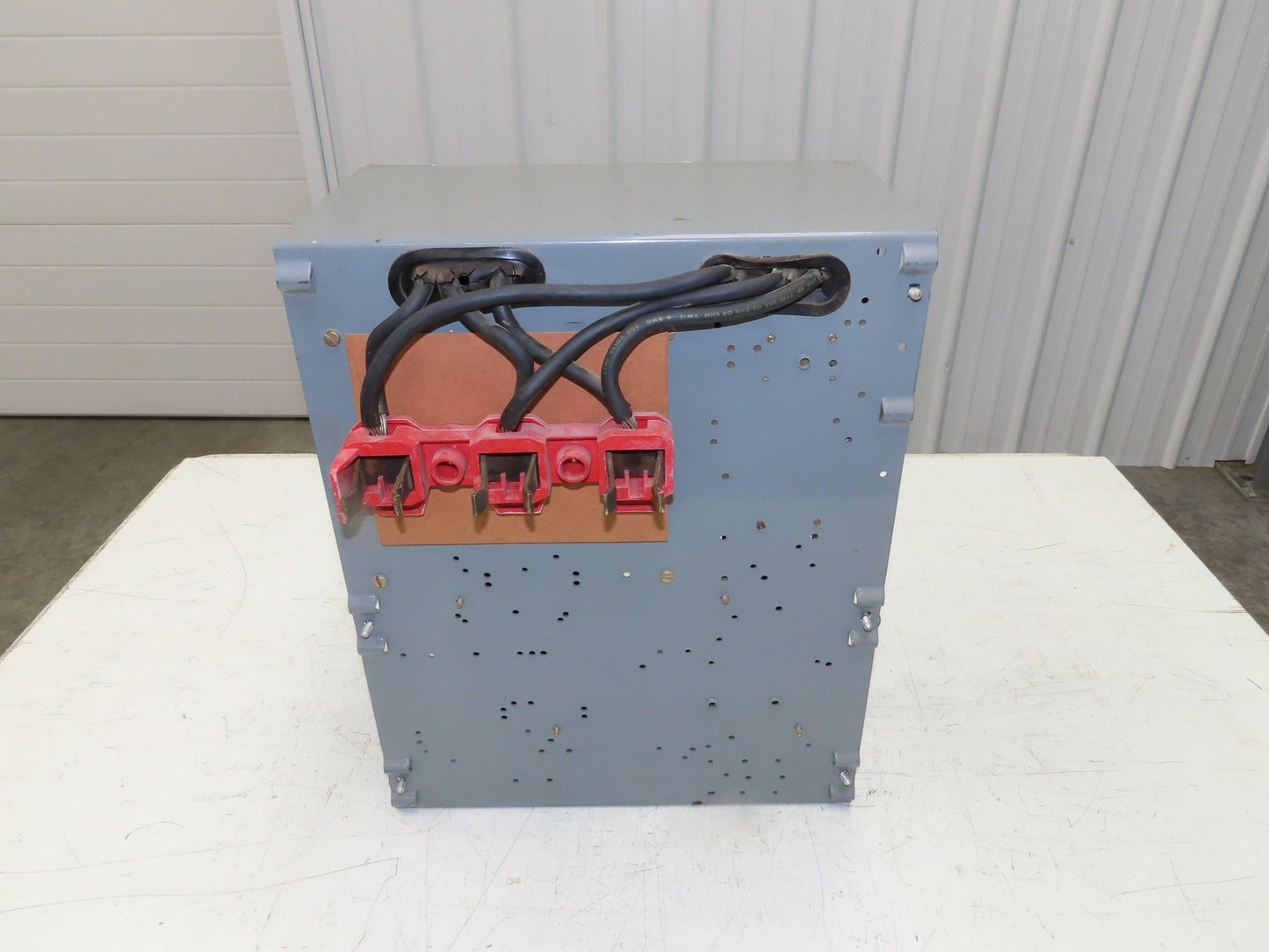 Square D 8998 MCC Bucket Dual Feeder 17" Fused Disconnect 30/60Amp 3 Pole 600V