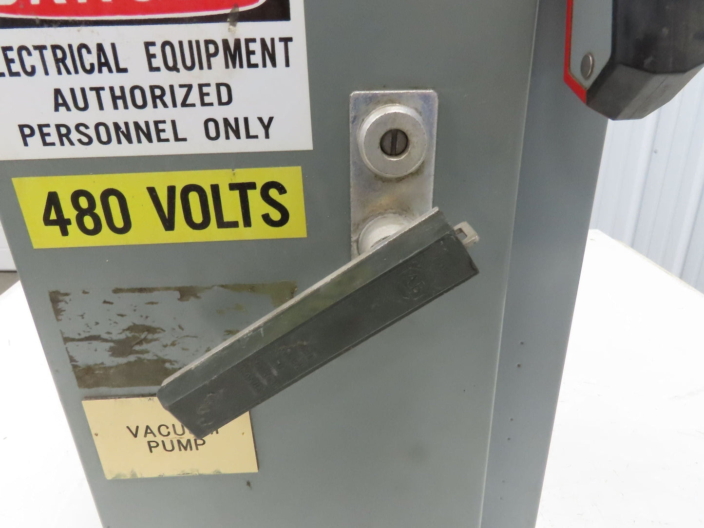 Allen Bradley 512 Combination Motor Starter 30A Disconnect 600V 3Ph Empty