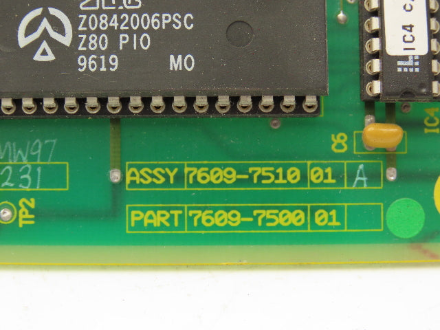 PressTech 7602-1790 Chassis Backplane Front Panel Driver Motrol Utility Boards