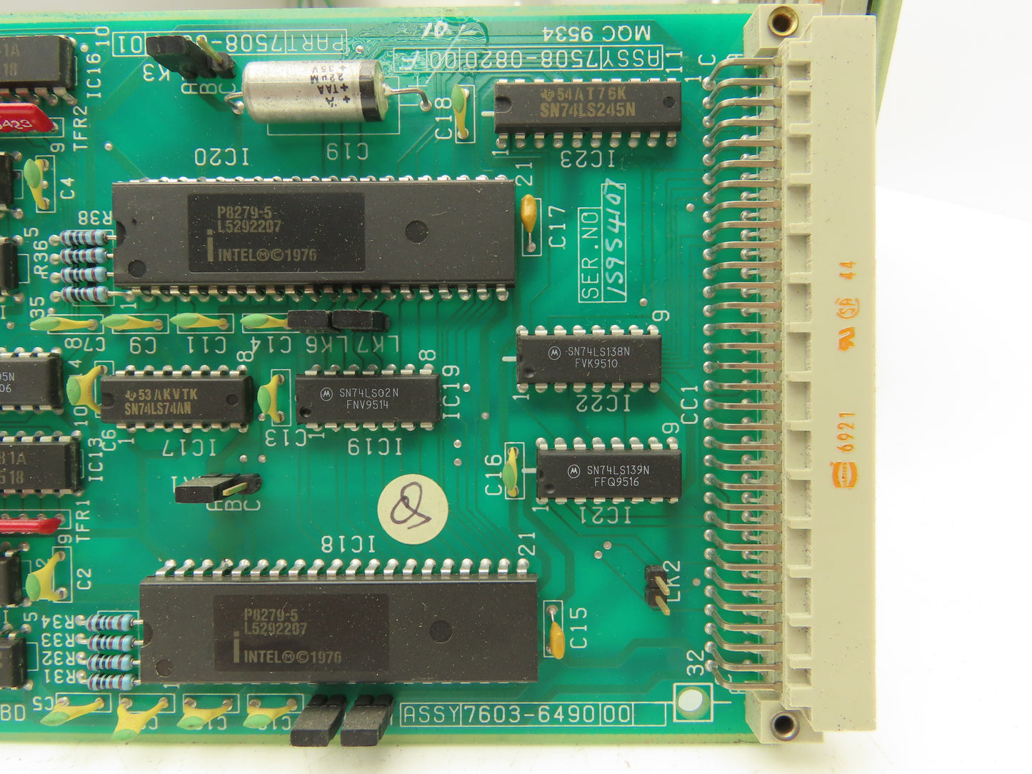 PressTech 7602-1790 Chassis Backplane Front Panel Driver Motrol Utility Boards