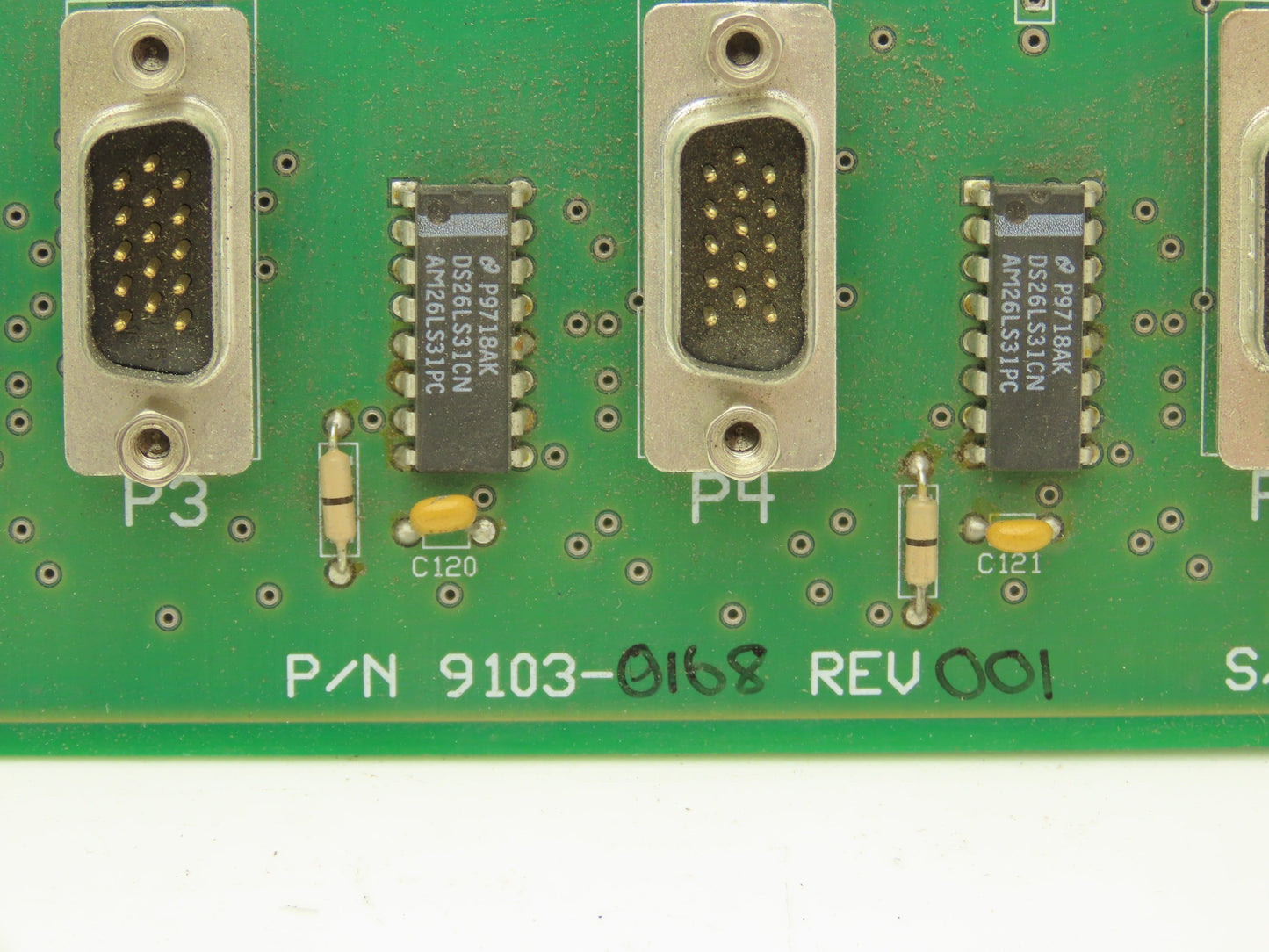 Allen Bradley 9103-0168 SS60-0068 Rev 001 4 Channel Encoder Slave Circuit Board