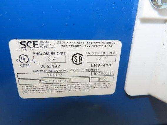 Saginaw SCE-16EL1608LP Electrical Enclosure 16x16x8" Wall Mount Junction Box