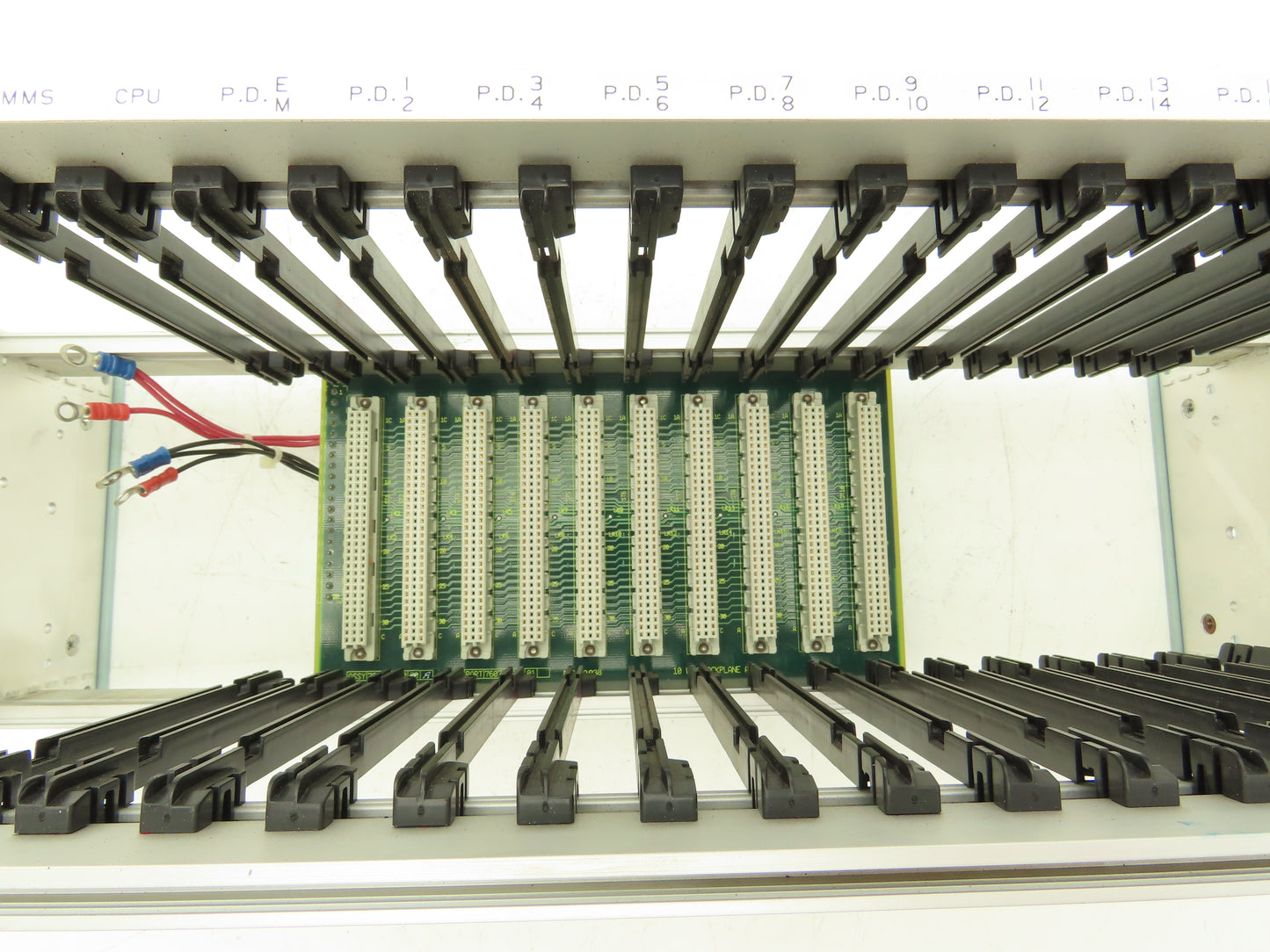 PressTech 7607-8310 | 7604-0260 Chassis 10 Way Backplane CPU Circuit Boards