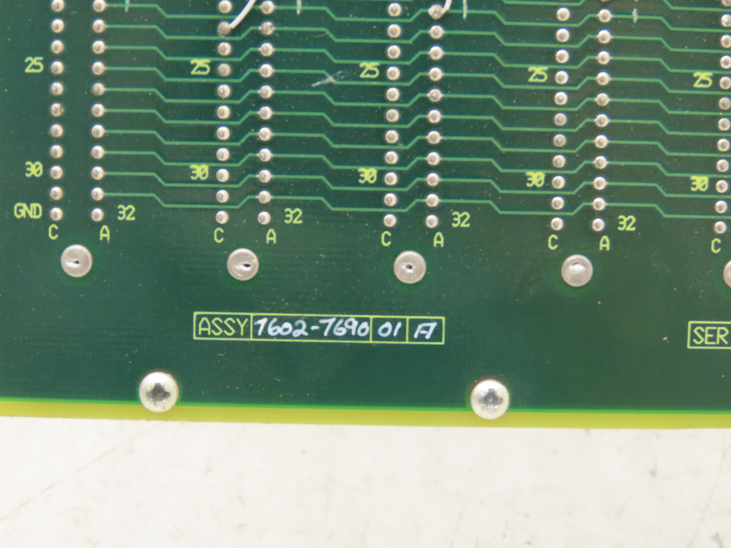 PressTech 7607-8310 | 7604-0260 Chassis 10 Way Backplane CPU Circuit Boards