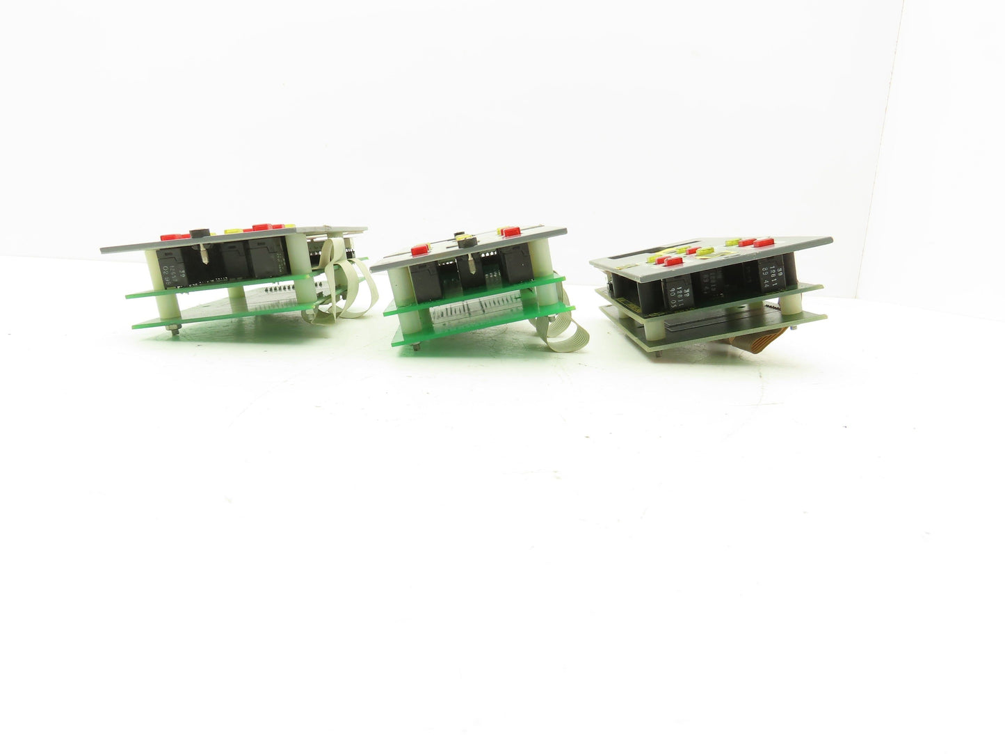 PressTech Controls 7602-9970-00D 7602-996D Control Display Panel Lot of 3