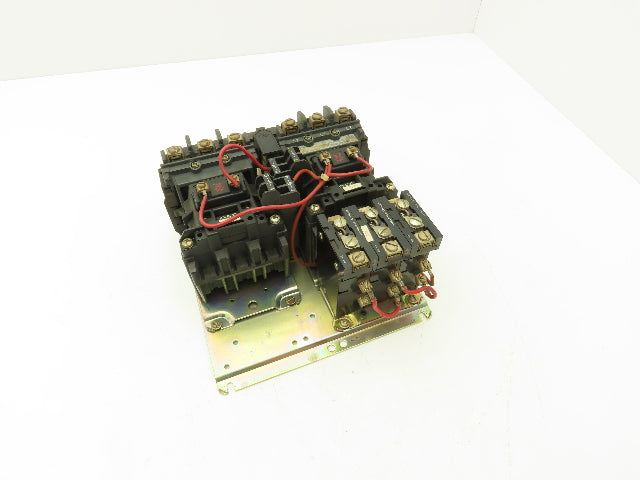 Allen Bradley 505-AOD-7 Sz 0 Reversing Starter 120V Coil w/Overload 40186-801-01