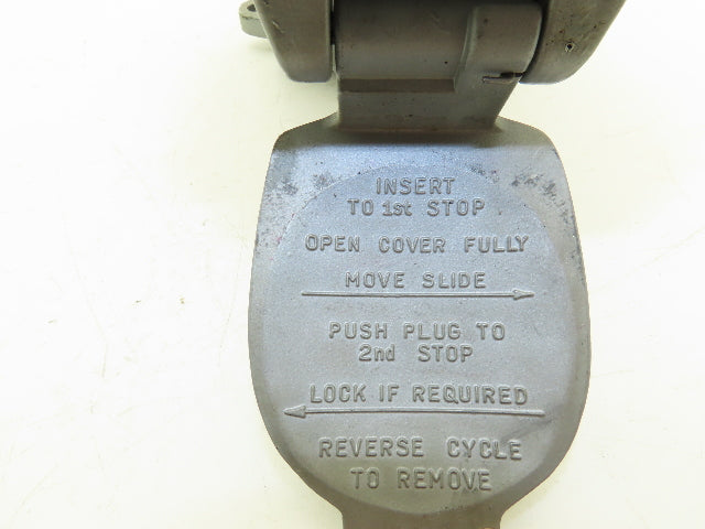 Appleton CESD-6034 Explosion-Proof Locking Receptacle 30/60A 240/480V 3PH 3W 4P