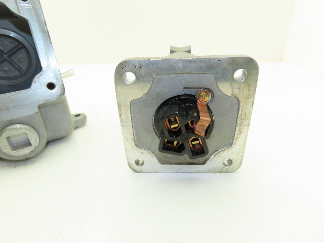 Appleton CESD-6034 Explosion-Proof Locking Receptacle 30/60A 240/480V 3PH 3W 4P