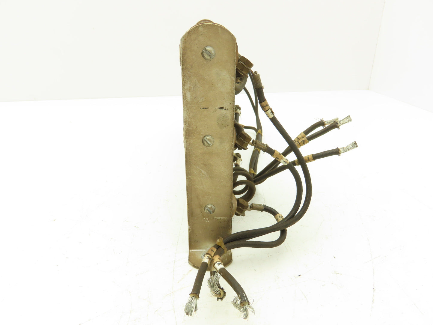 Milwaukee Ceramic Rib Wound Resistor 50 Ohm 11.5" Set of 3 Chassis Mount Assy