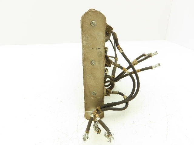 Milwaukee Ceramic Rib Wound Resistor 50 Ohm 11.5" Set of 3 Chassis Mount Assy