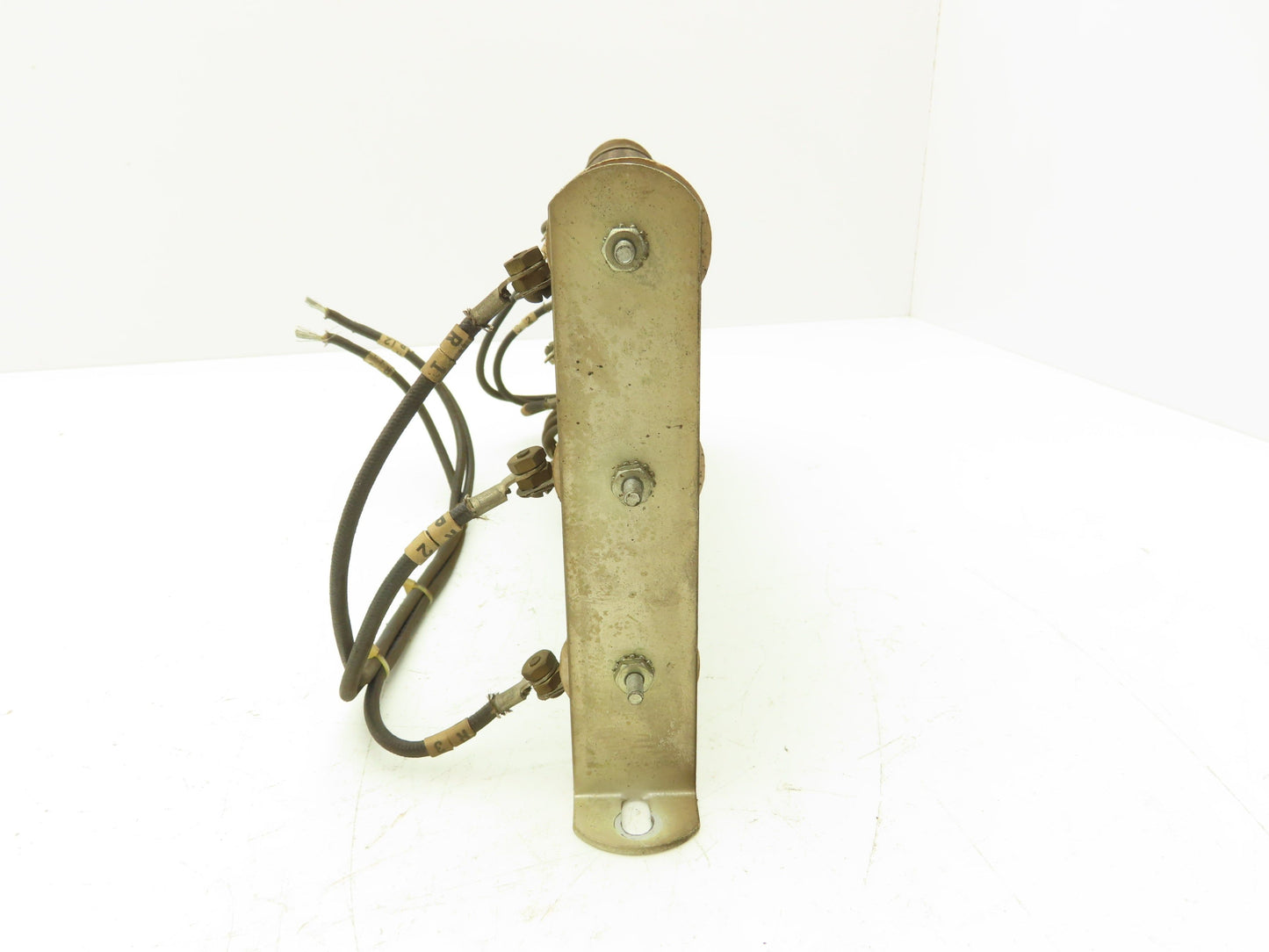 Milwaukee Ceramic Rib Wound Resistor 50 Ohm 11.5" Set of 3 Chassis Mount Assy