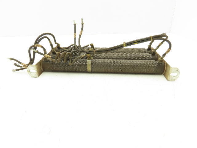 Milwaukee Ceramic Rib Wound Resistor 50 Ohm 11.5" Set of 3 Chassis Mount Assy