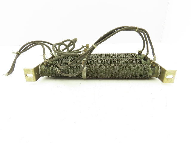 D50 Ceramic Rib Wound Resistor 50 Ohm 11.5" Set of 3 Chassis Mount Assy