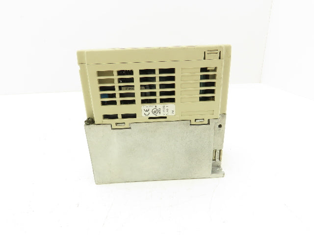 Yaskawa CIMR-J7AA20P7 Variable Frequency AC Drive 230VAC 3PH 400Hz 5A 1.9kVA