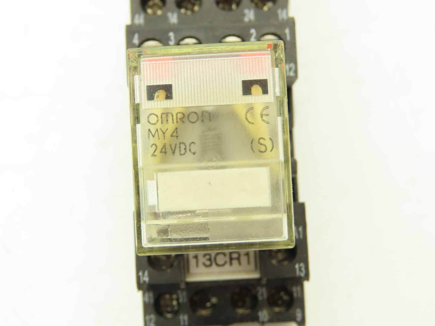Omron MY4 21Y2Y1 Relay 24VDC Coil 250VAC/30VDC 5A | A-B 700-HN Base | Lot of 7