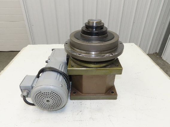 CKD RGIT110-004300S1F1 Rotary Indexer Table 4-Stop w/Torque Limiter 230V 30:1
