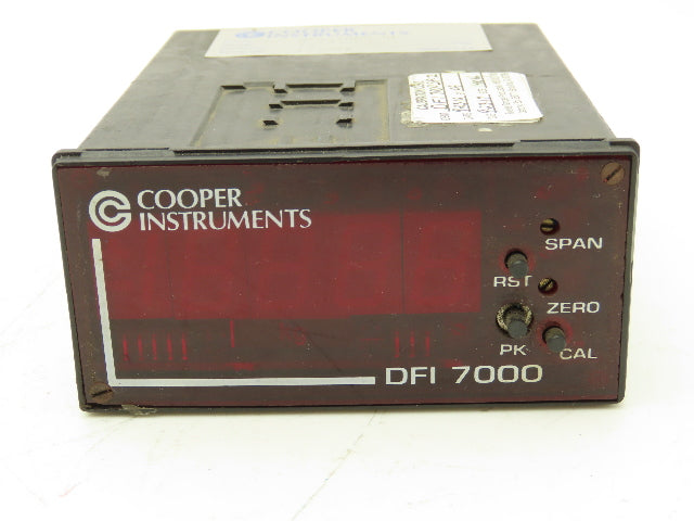Cooper Instruments DFI 7000 SP Scale Display 0-4356 kg. 10VDC Excitation