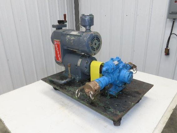 Blackmer XL1.5A 1.5" Sliding Vane Pump Reeves Variable Speed Drive .5Hp 230/460V
