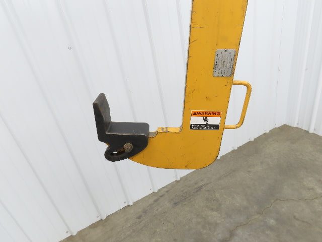 Caldwell 80HS-5-7.5/29 Dixon Coil Lifting Hook with Pivoting Wedge 5-Ton 10000Lb