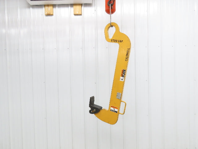 Caldwell 80HS-5-7.5/29 Dixon Coil Lifting Hook with Pivoting Wedge 5-Ton 10000Lb