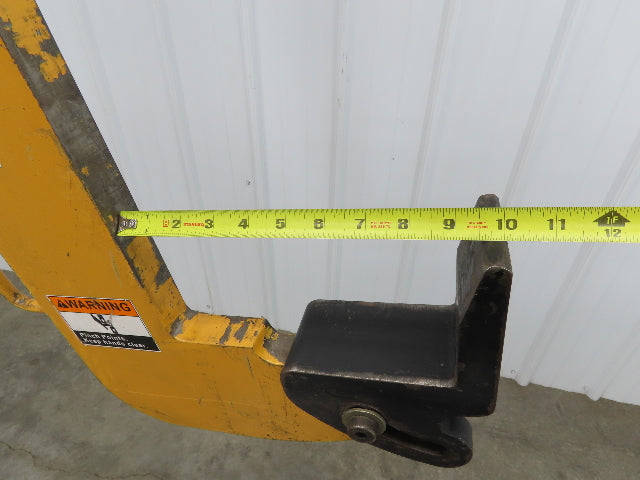 Caldwell 80HS-5-7.5/29 Dixon Coil Lifting Hook with Pivoting Wedge 5-Ton 10000Lb