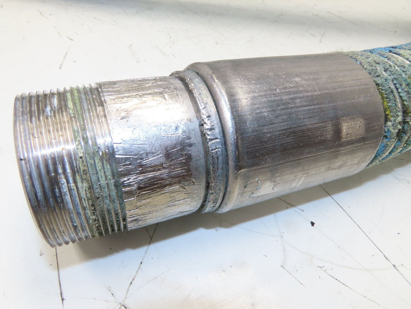Willcox Flexible Chemical Transfer Hose 316 Stainless 2" NPT x 11' 6"L