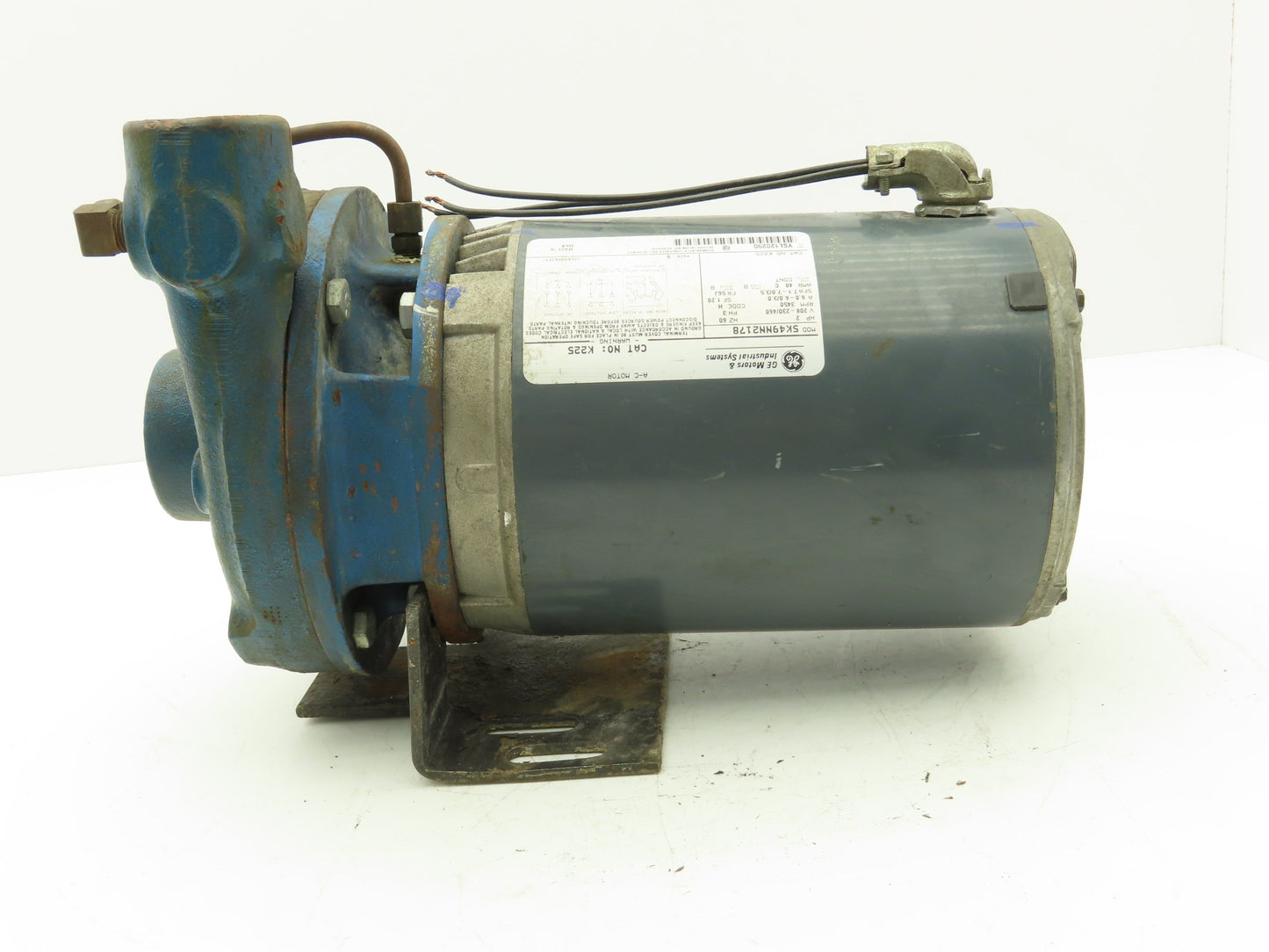 Scot 11 Cast Iron Centrifugal Pump 1.25"x 1" NPT 2Hp 230/460V 3PH 56J