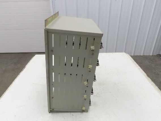 Glassman CAB-ESA-FX-01 High Voltage 5-Slot Card Rack PLC Chassis Cabinet