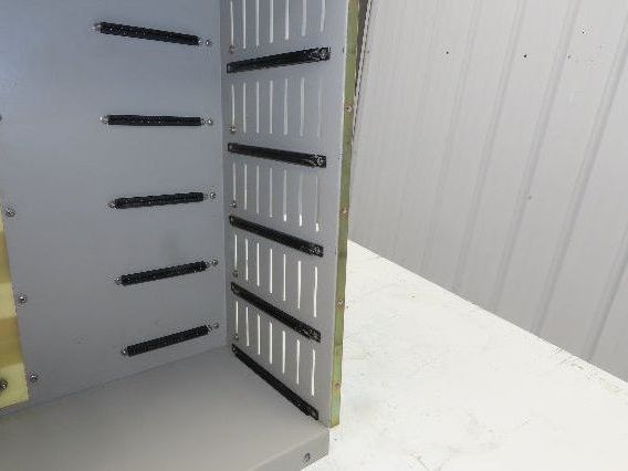 Glassman CAB-ESA-FX-01 High Voltage 5-Slot Card Rack PLC Chassis Cabinet
