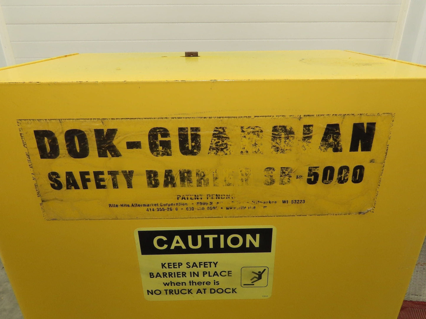 Rite Hite Dok Guardian Retractable Dock Safety Barrier Stops 30000lbs
