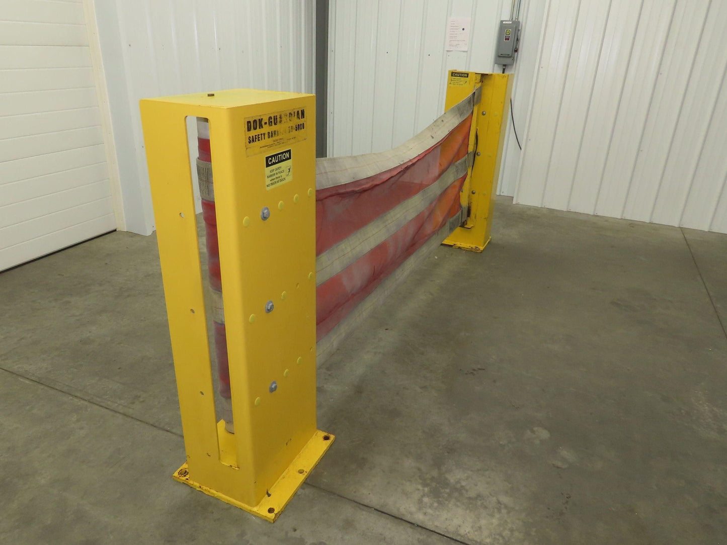 Rite Hite Dok Guardian Retractable Dock Safety Barrier Stops 30000lbs
