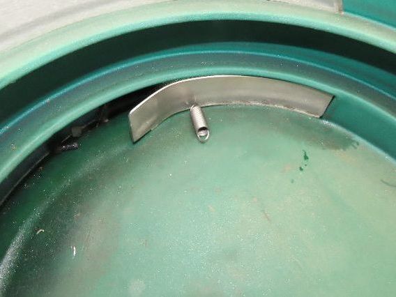 Piezo Vibratory Feeder Bowl For 390mm Base Small Parts Sorter Metal Spring