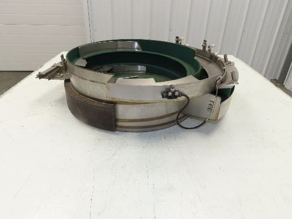 Piezo Vibratory Feeder Bowl For 390mm Base Small Parts Sorter Metal Spring
