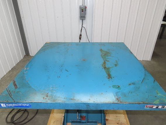 Advance Lifts P-2536-Z 2500lbs Hydraulic Scissor Lift 48x48" Top 480V 36" Travel