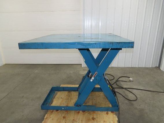 Advance Lifts P-2536-Z 2500lbs Hydraulic Scissor Lift 48x48" Top 480V 36" Travel