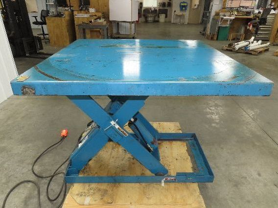 Advance Lifts P-2536-Z 2500lbs Hydraulic Scissor Lift 48x48" Top 480V 36" Travel