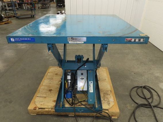 Advance Lifts P-2536-Z 2500lbs Hydraulic Scissor Lift 48x48" Top 480V 36" Travel