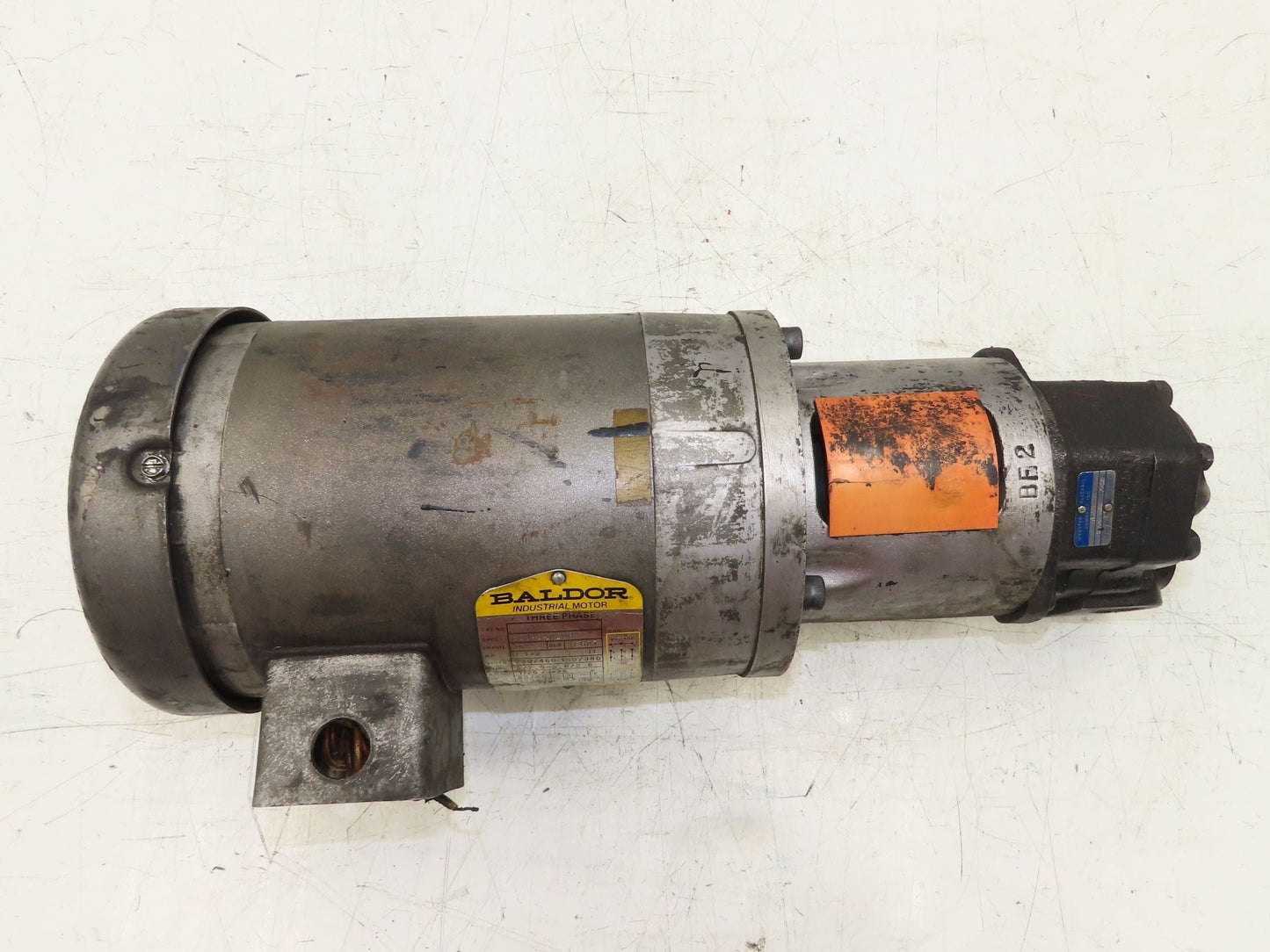 Webster Electric Baldor Hydraulic Pump 1.5HP 1725 RPM 3/4" NPT