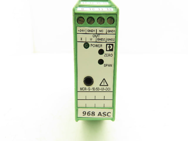 Phoenix Contact MCR-S-10/50-UI-DCI Active Transducer For AC DC Distorted Current