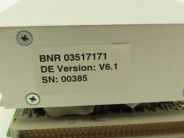 Intermas BNR 03517171 Amplifier Card Gravure Cylinder Making PLC Card Ver V6.1