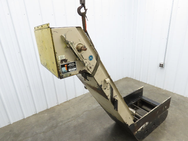 Mayfran CNC Chip Conveyor Drag Chain 20"x 30" Infeed 51" Discharge 460V 3PH
