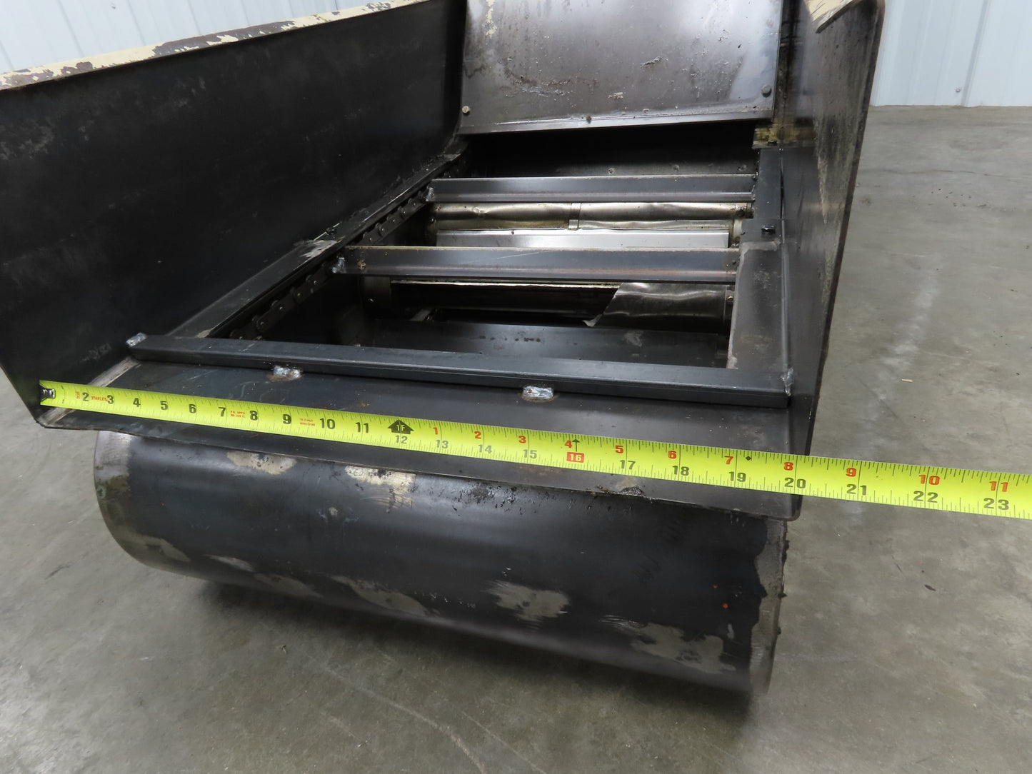 Mayfran CNC Chip Conveyor Drag Chain 20"x 30" Infeed 51" Discharge 460V 3PH